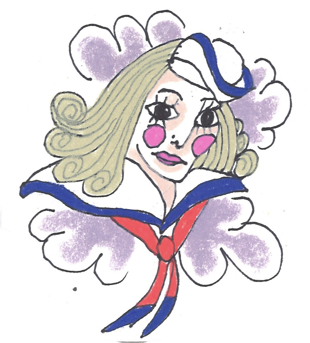 tattoo flash drawing