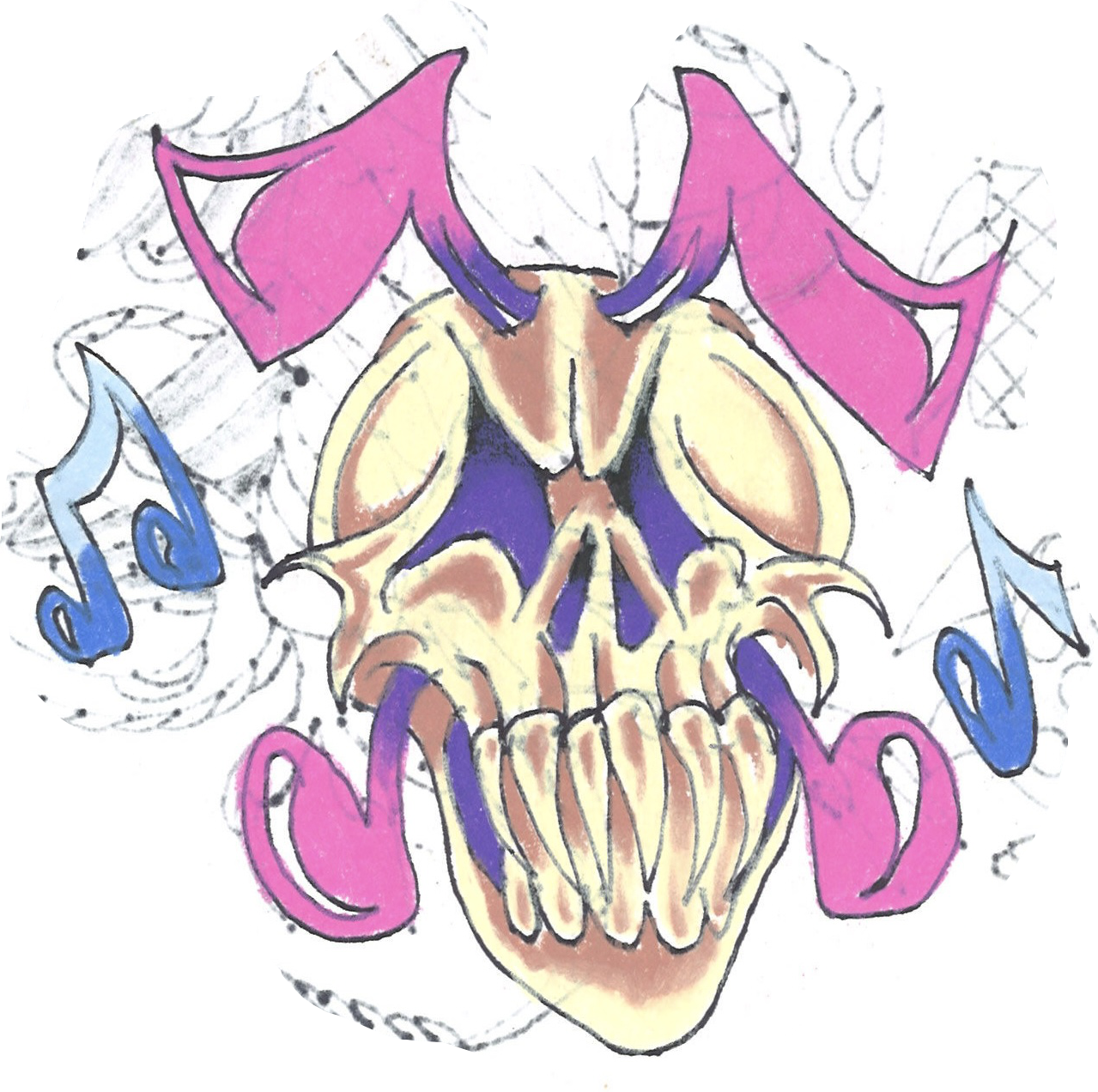 tattoo flash drawing