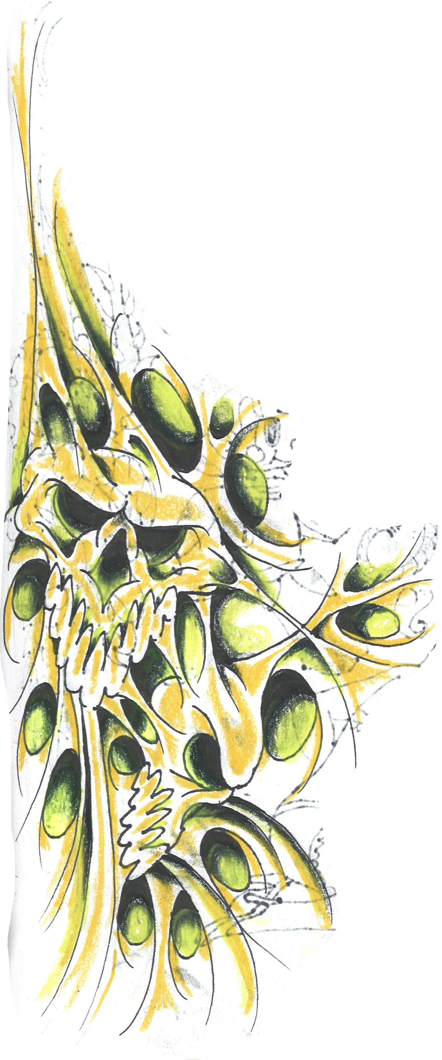 tattoo flash drawing