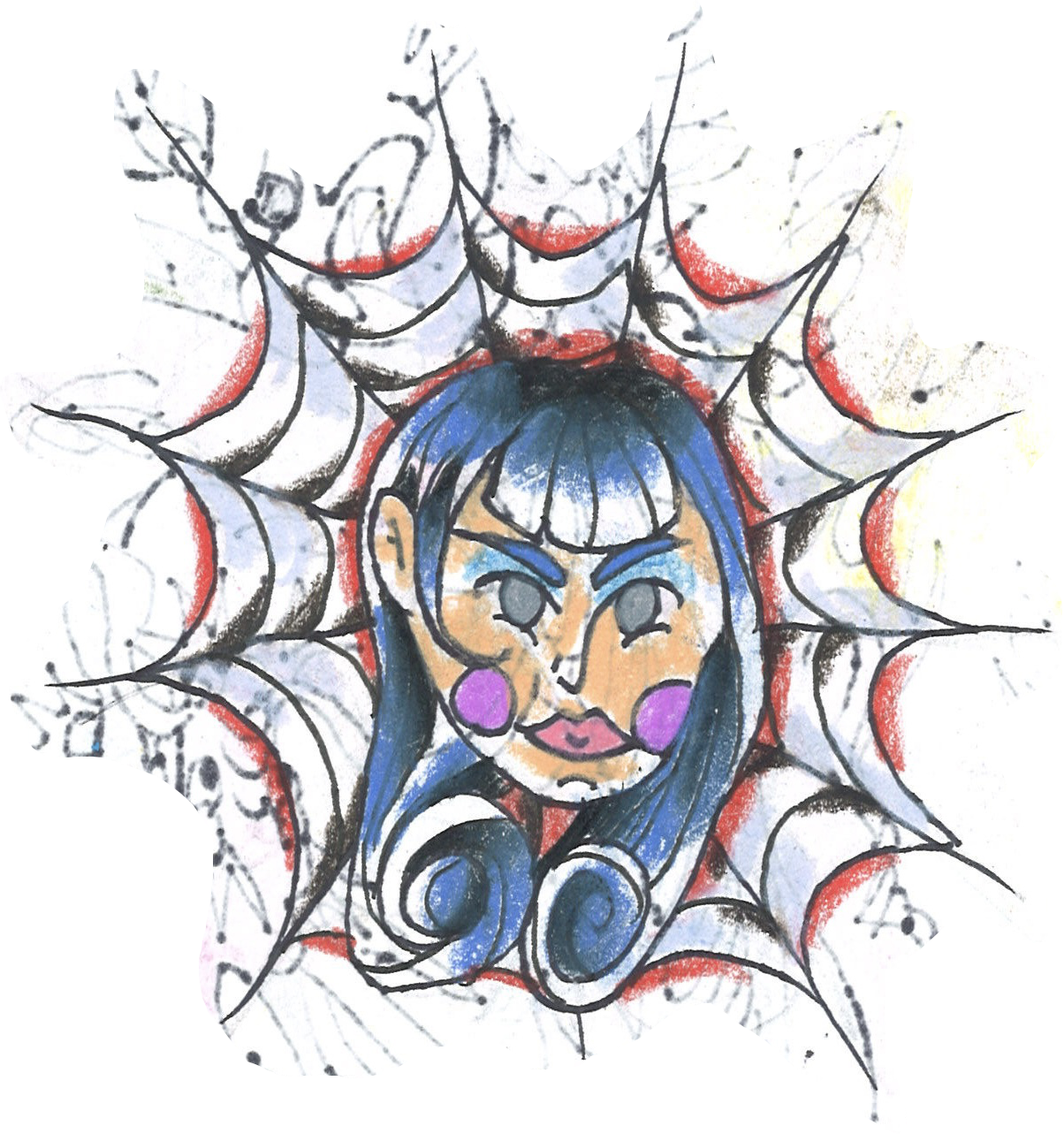 tattoo flash drawing